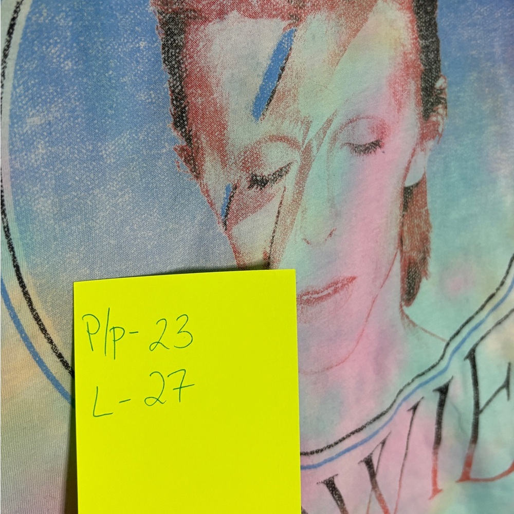 David Bowie Tie-Dye Women’s T-shirt - Picture 2 of 10